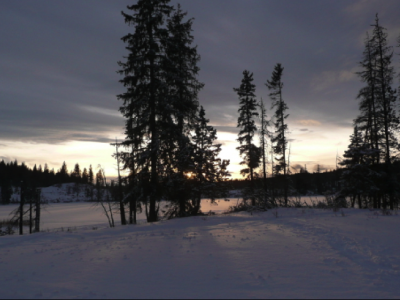 13 km of SNOWSHOE TRAILS