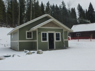 New heated washrooms, thanks to a grant from the Kamloops Blazers Foundation, opened Dec. 24th, 2014