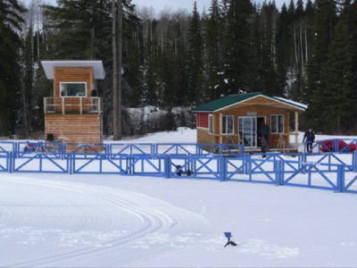 Warm-Up and Timing huts for races